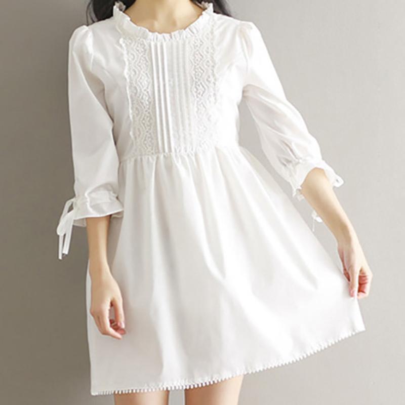 Party Dresses Ladies White Elegant Mini Dress Womens Lovely Sweet Style Lace Spliced For Woman 2022 Girl Summer Robe Femme
Party Dresses Ladies White Elegant Mini Dress Womens Lovely Sweet Style Lace Spliced For Woman 2022 Girl Summer Robe Femme