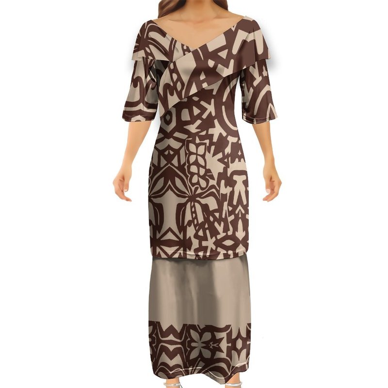 Samoan Traditional Tribal Printing Clothing Uniform Women Couples Dress Party Off Half Sleeve Design V-neck Puletasi Polynesian 220706, W97tomwrdflk
Samoan Traditional Tribal Printing Clothing Uniform Women Couples Dress Party Off Half Sleeve Design V-neck Puletasi Polynesian 220706, W97tomwrdflk