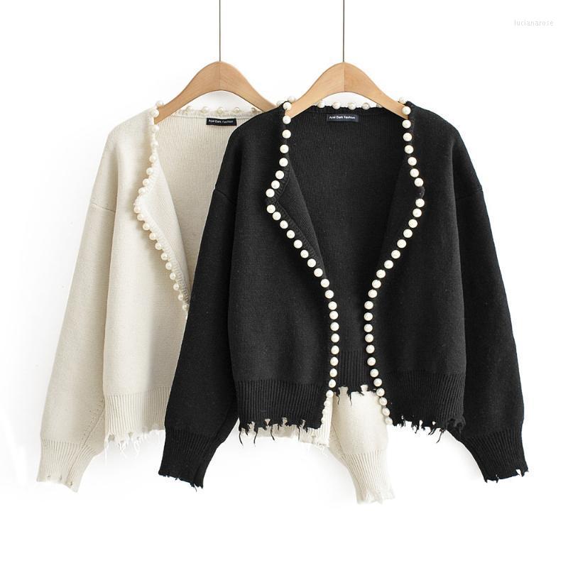 Women's Vests 2022 Spring Round Neck Pearl Rimmed Wool Sweater Short Long Sleeve Cardigan Fashion Coat Women Dlwt179 Luci22, Black
Women's Vests 2022 Spring Round Neck Pearl Rimmed Wool Sweater Short Long Sleeve Cardigan Fashion Coat Women Dlwt179 Luci22, Black