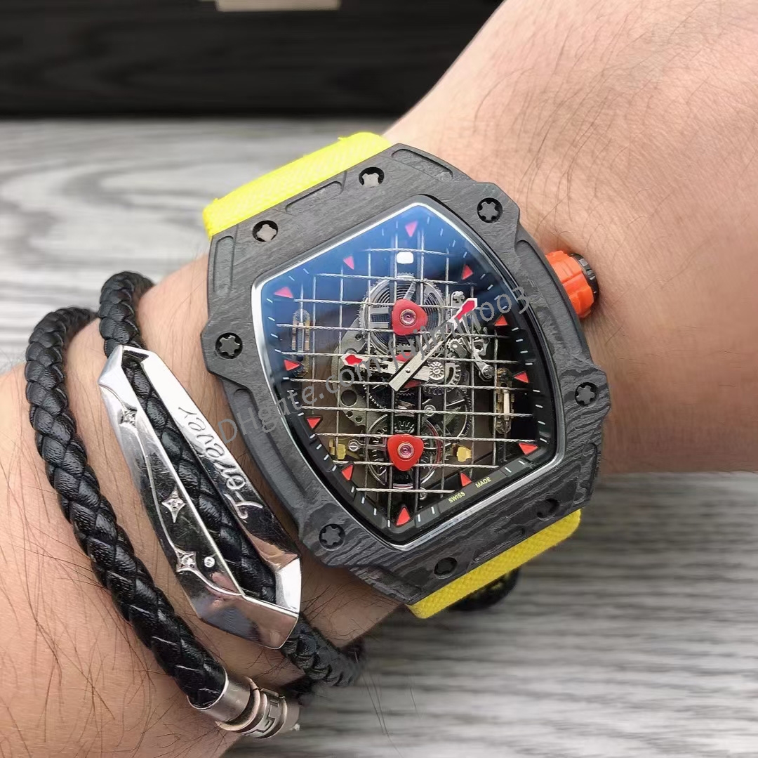 Tennis racket RM27 automatic mechanical men's watch carbon fiber professional sports watches souvenir RAFR, B gray
Tennis racket RM27 automatic mechanical men's watch carbon fiber professional sports watches souvenir RAFR, B gray