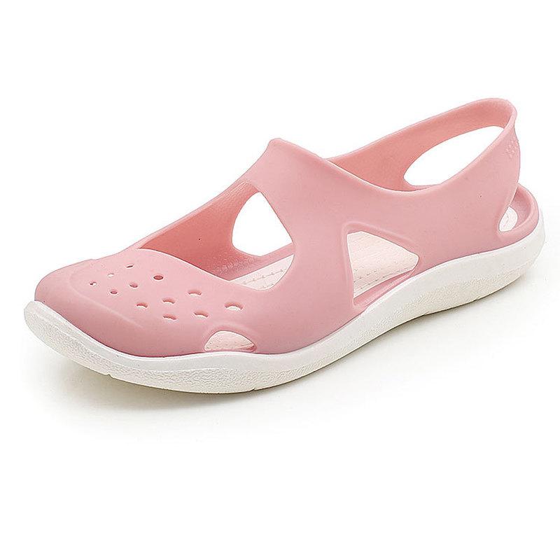 Sandals Comemore Women Jelly Comfortable Summer Soft Shoes Female Flat Pumps Plastic Waterproof Eva Garden Shoe Pink 2022, Apricot
Sandals Comemore Women Jelly Comfortable Summer Soft Shoes Female Flat Pumps Plastic Waterproof Eva Garden Shoe Pink 2022, Apricot