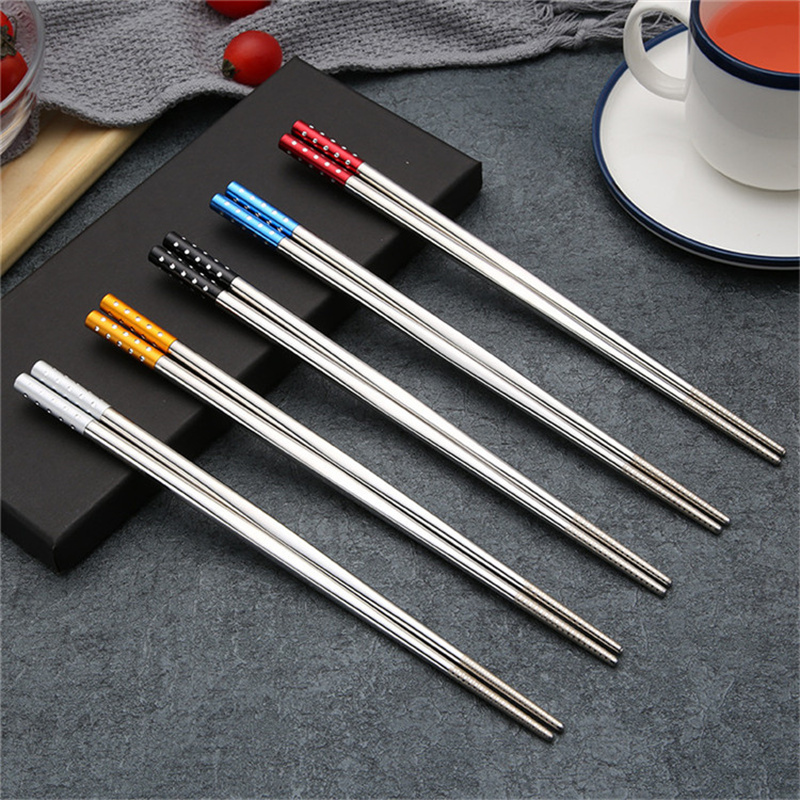 Laser Engrave Chopstick Wedding Stainless Steel Chopstick Gift
