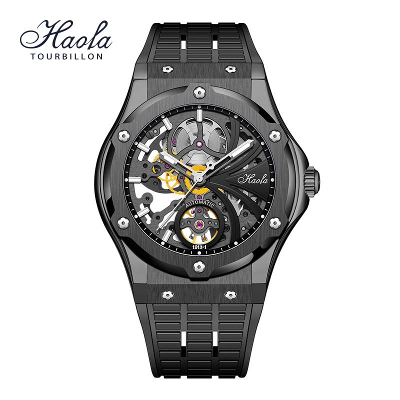 Wristwatches Haofa Automatic Skeleton Sapphire Watch For Men Self-wind Mechanical Movement Mens Luminous Luxury Zegarek Meski 1913-1Wristwat, A-1913
Wristwatches Haofa Automatic Skeleton Sapphire Watch For Men Self-wind Mechanical Movement Mens Luminous Luxury Zegarek Meski 1913-1Wristwat, A-1913