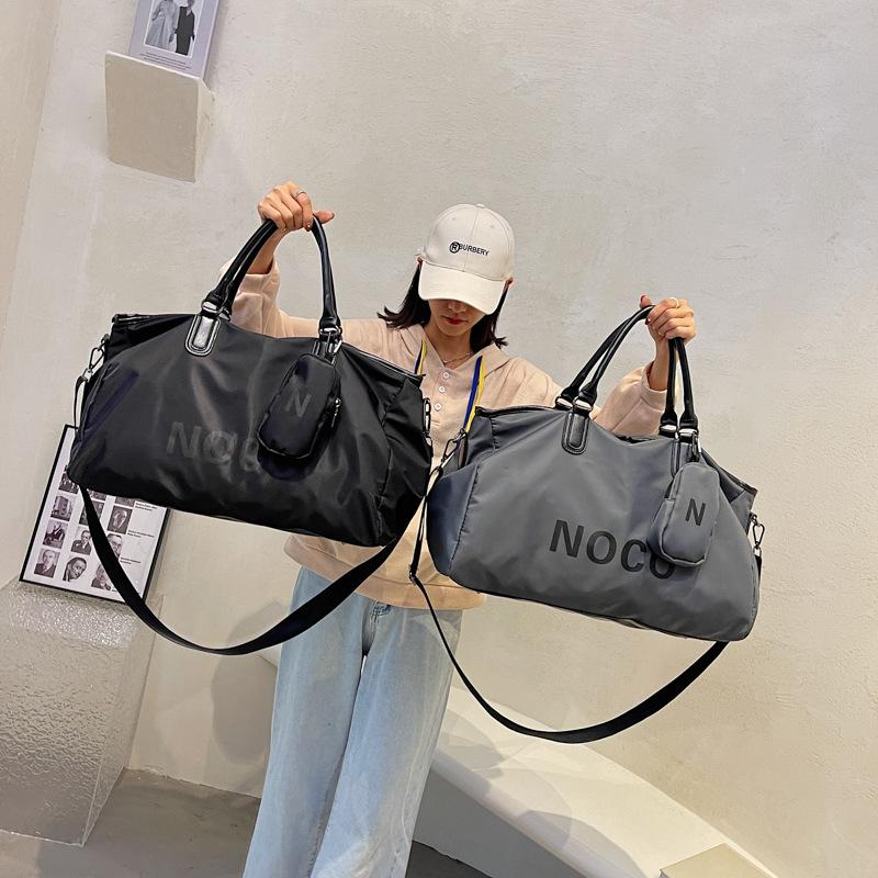 Duffel Bags Leisure Oxford Cloth Large-capacity Handbag Light Luggage Bag Short-distance Travel Waterproof Sports Yoga Gym, Black
Duffel Bags Leisure Oxford Cloth Large-capacity Handbag Light Luggage Bag Short-distance Travel Waterproof Sports Yoga Gym, Black