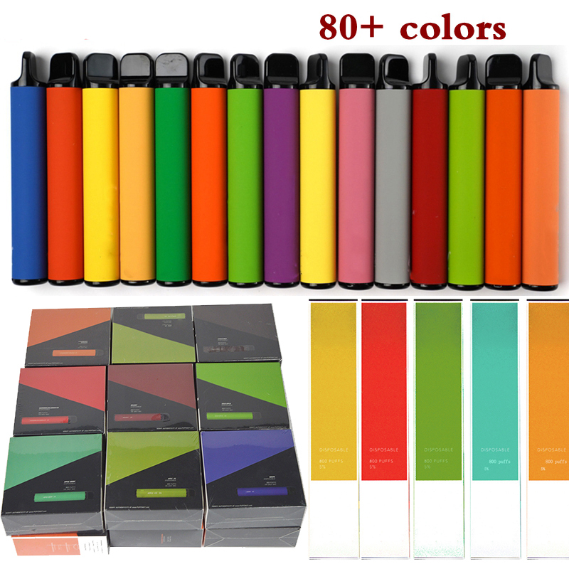 Disposable Vape Pen E Cigarette Device 3.2ml 800 Puffs Pod With Security Sticker 550mAh Battery Kit Prefilled Cartidge E Cigs
Disposable Vape Pen E Cigarette Device 3.2ml 800 Puffs Pod With Security Sticker 550mAh Battery Kit Prefilled Cartidge E Cigs