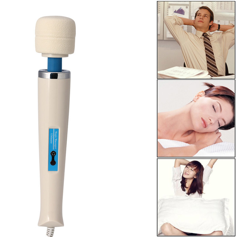 Magic Wand 30 Speeds Head Neck Full Body Massager Motor Massage Vibrator 2xpb 220318