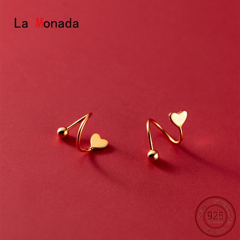 Hoop & Huggie La Monada Small 925 Sterling Silver Earrings For Women Geometry Hoops Heart Spiral EarringsHoop
Hoop & Huggie La Monada Small 925 Sterling Silver Earrings For Women Geometry Hoops Heart Spiral EarringsHoop