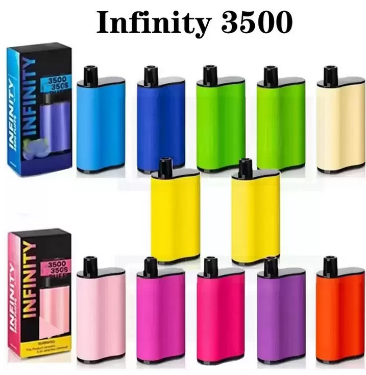 Infinity QRJOY Disposable Battery E cigarette Vape Pen 3500 P 850mAh 3.2ml Pre-filled Cartridges pod cartridges devices vapor Elf bar
Infinity QRJOY Disposable Battery E cigarette Vape Pen 3500 P 850mAh 3.2ml Pre-filled Cartridges pod cartridges devices vapor Elf bar