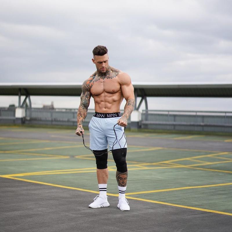 Men's Shorts Men Chinlon Fitness Bodybuilding Man Summer Gym Workout Male Breathable Quick Dry Sportswear Jogger Beach Short Pants, Black
Men's Shorts Men Chinlon Fitness Bodybuilding Man Summer Gym Workout Male Breathable Quick Dry Sportswear Jogger Beach Short Pants, Black