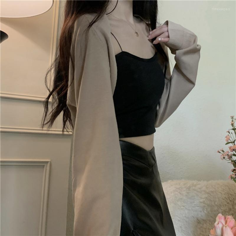 Women's Knits & Tees Women's Open Front Classic Knit Sweater Cropped Cardigans Woman Long Sleeve Bolero Shrug Shawl Wedding Jacket Wrap, Khaki shrug only
Women's Knits & Tees Women's Open Front Classic Knit Sweater Cropped Cardigans Woman Long Sleeve Bolero Shrug Shawl Wedding Jacket Wrap, Khaki shrug only
