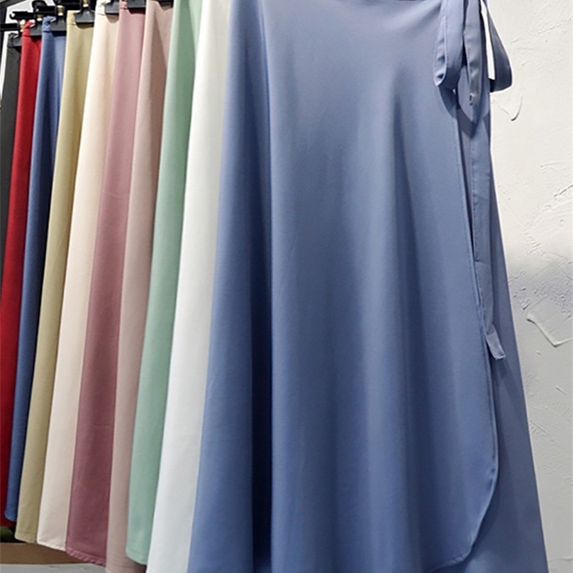 Croysier Summer Skirts Womens High Waist Side Tie Beach Casual Wrap Skirt Women Solid Elegant Midi Skirt Woman Clothes 220520, Gray blue
Croysier Summer Skirts Womens High Waist Side Tie Beach Casual Wrap Skirt Women Solid Elegant Midi Skirt Woman Clothes 220520, Gray blue