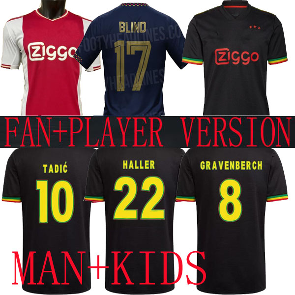 21 22 23 TADIC Bob Marley Ajaxs soccer jersey 2021 2022 football shirt home KUDUS ANTONY BLIND HALLER NERES men kids kit third set uniforms fans player version XXXL 4XL, Home man 2
21 22 23 TADIC Bob Marley Ajaxs soccer jersey 2021 2022 football shirt home KUDUS ANTONY BLIND HALLER NERES men kids kit third set uniforms fans player version XXXL 4XL, Home man 2