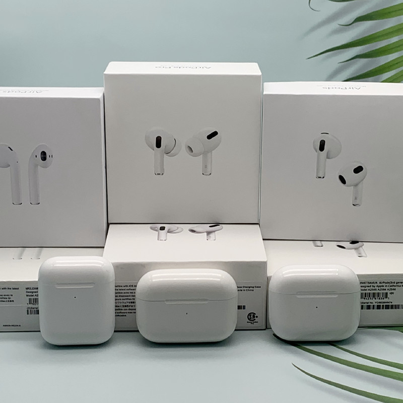 1:1 Original AirPods Pro Wirless Earphones Valid serial NO. Metal closure connector Rename GPS Wireless Charging Bluetooth Headphones with In-Ear Detection, Valid serial number
1:1 Original AirPods Pro Wirless Earphones Valid serial NO. Metal closure connector Rename GPS Wireless Charging Bluetooth Headphones with In-Ear Detection, Valid serial number