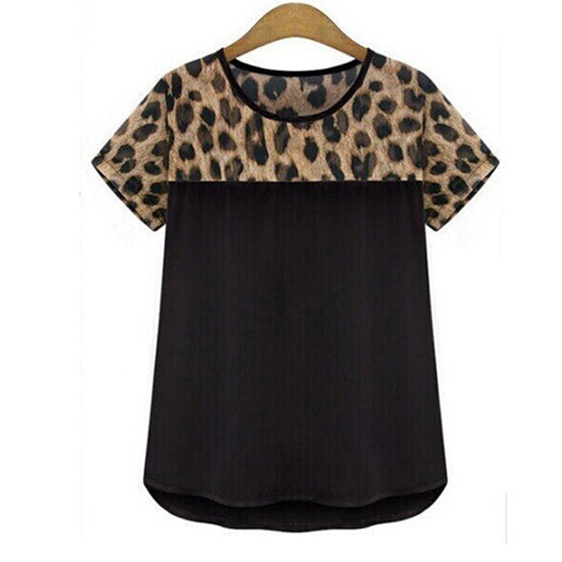 2022 Summer New Fashion Chiffon Casual Women T Shirt Tops White Black Leopard Print Short Sleeve O Neck Ladies Tees T- Shirt
2022 Summer New Fashion Chiffon Casual Women T Shirt Tops White Black Leopard Print Short Sleeve O Neck Ladies Tees T- Shirt