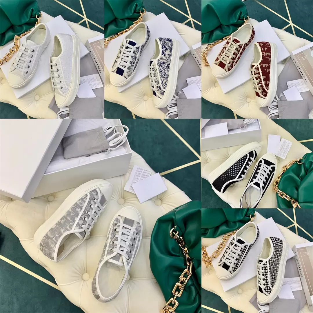 Women Printed White Embroidery Casual Dress Shoes Walk N Oblique Classic Canvas Sneakers chaussures Summer Flattie Mesh Breathable Alphabet Trainers, 15
Women Printed White Embroidery Casual Dress Shoes Walk N Oblique Classic Canvas Sneakers chaussures Summer Flattie Mesh Breathable Alphabet Trainers, 15