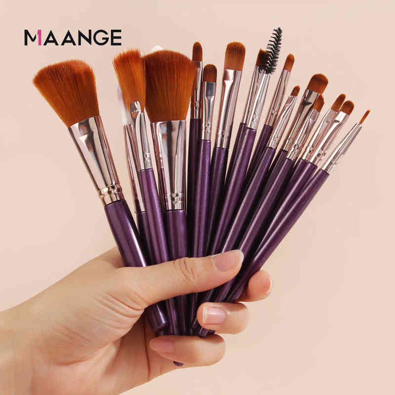 NXY Makeup Brushes Professional 6 15 18pcs Cosmetic Brush Foundation Eyeshadow Lip Make Up Eye Set Kit Pinceaux Maquillage 0406