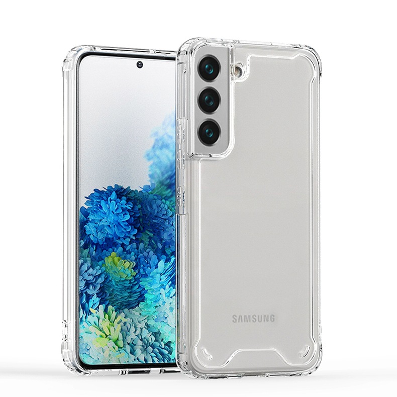 Military Grade Anti-Drop Cases Transparent Acrylic TPU Shockproof For iPhone 16 15 14 13 12 11 Pro XR XS Max X 8 Plus Samsung S21 S23 FE S22 S24 Ultra