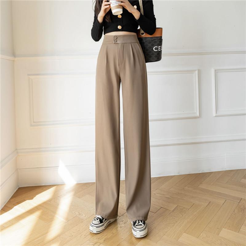High Waist Loose Wide Leg Pants For Women Spring Elegant Black Solid Trousers Floor Length Slim Female Pantalones 2257
High Waist Loose Wide Leg Pants For Women Spring Elegant Black Solid Trousers Floor Length Slim Female Pantalones 2257