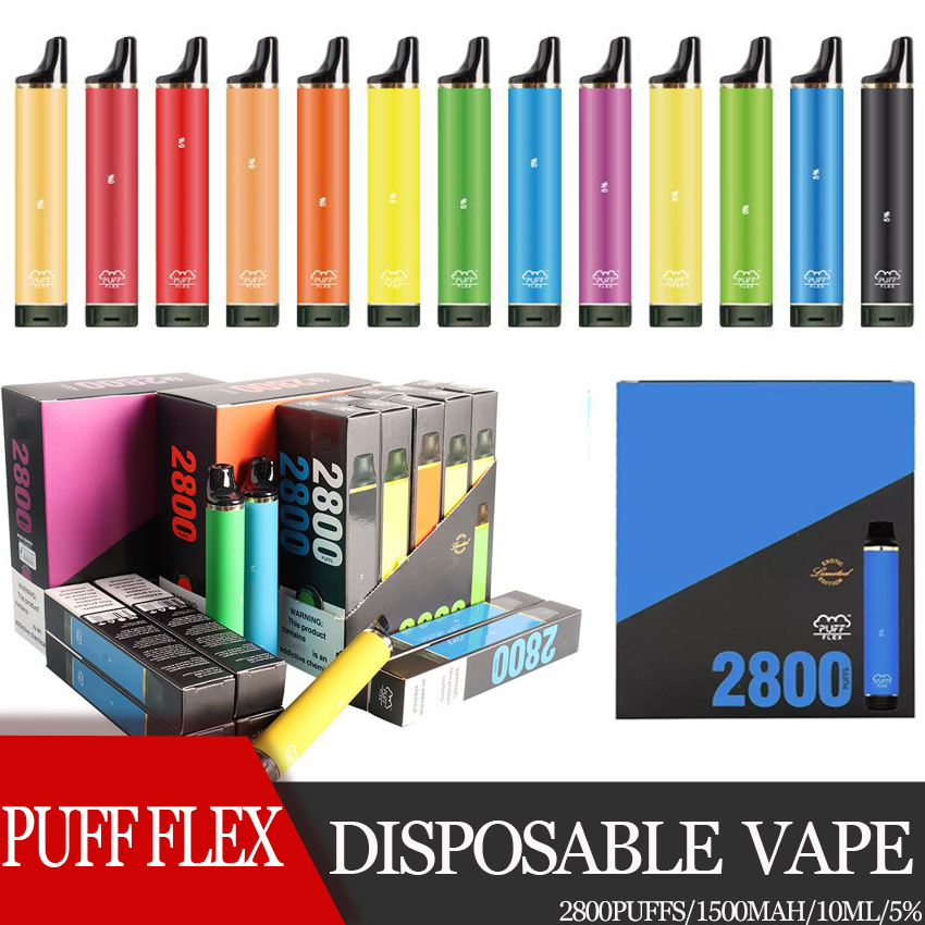 Original Puff Flex Disposable Vape E Cigarette 2800 Puffs 1500mAh 10ml Pre-filled Pods Cartridges Starter Kit Vaporizers Puffbars Vapes Vapor
Original Puff Flex Disposable Vape E Cigarette 2800 Puffs 1500mAh 10ml Pre-filled Pods Cartridges Starter Kit Vaporizers Puffbars Vapes Vapor