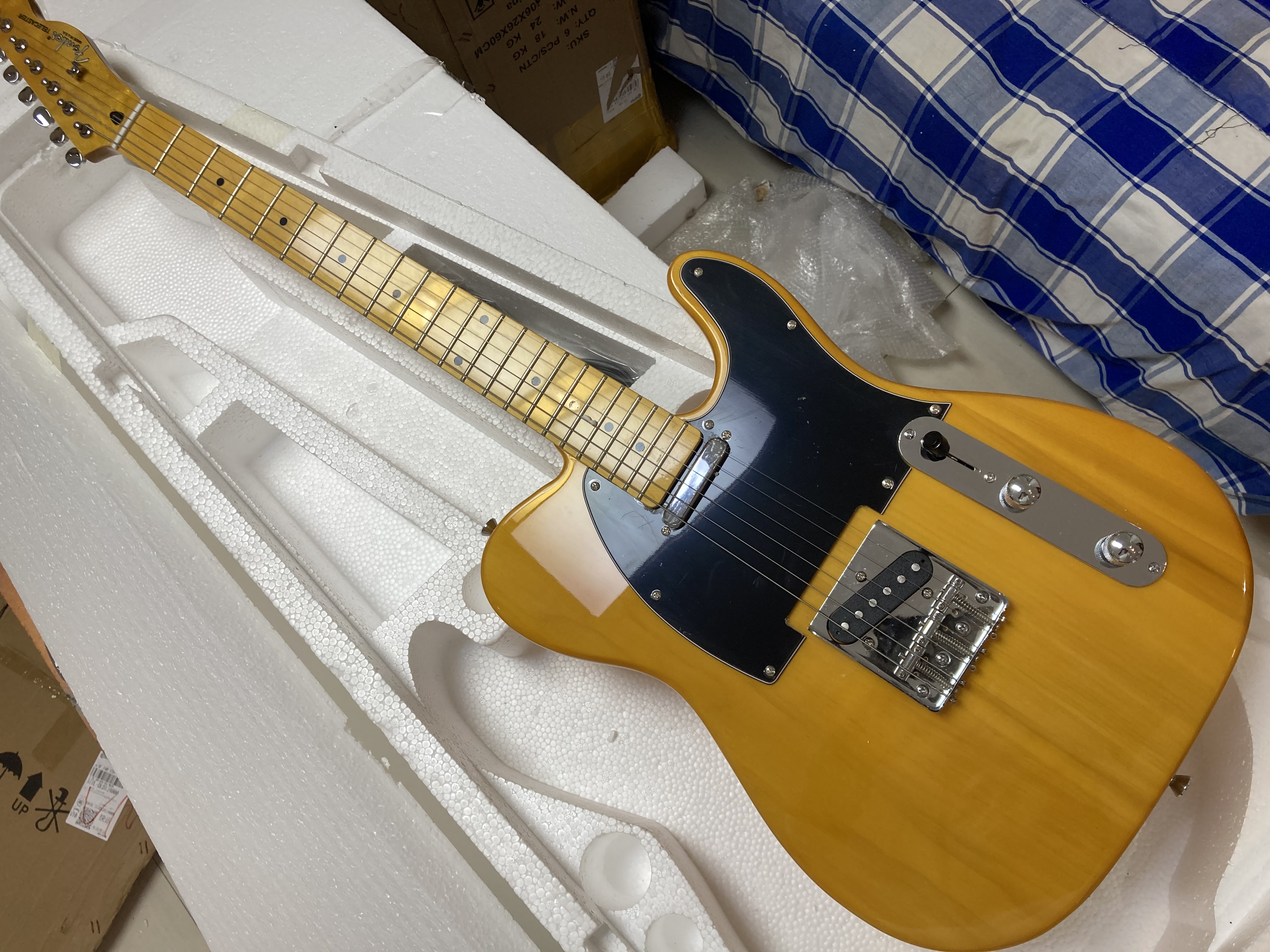 Top Quality F Telecaster Custom Shop Tele Electric Standard Guitar Hot Guitar In Stock
Top Quality F Telecaster Custom Shop Tele Electric Standard Guitar Hot Guitar In Stock