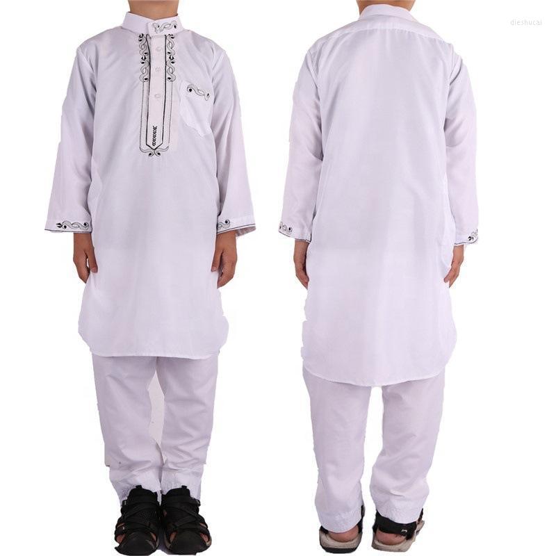 Ethnic Clothing 2-18years Old Mix Colors Stand Collar Thawb Children Jubba Robe Boy Embroidery Long Sleeve Thobe With Pants
Ethnic Clothing 2-18years Old Mix Colors Stand Collar Thawb Children Jubba Robe Boy Embroidery Long Sleeve Thobe With Pants