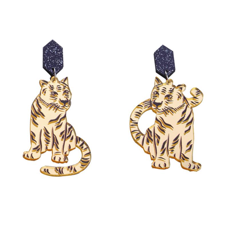 Dangle & Chandelier Punk Geometric Gold Color Acrylic Tiger Drop Earrings For Women Animal Long Fashion Jewelry Gifts
Dangle & Chandelier Punk Geometric Gold Color Acrylic Tiger Drop Earrings For Women Animal Long Fashion Jewelry Gifts