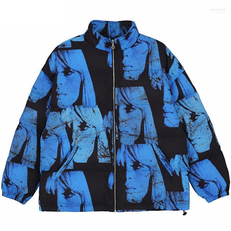 Men's Down & Parkas Men Hip Hop Parka Padded Jackets Streetwear Girl Face Full Printed Harajuku 2022 Winter Warm Zip Up Outwear Thick Cotton, Blue
Men's Down & Parkas Men Hip Hop Parka Padded Jackets Streetwear Girl Face Full Printed Harajuku 2022 Winter Warm Zip Up Outwear Thick Cotton, Blue