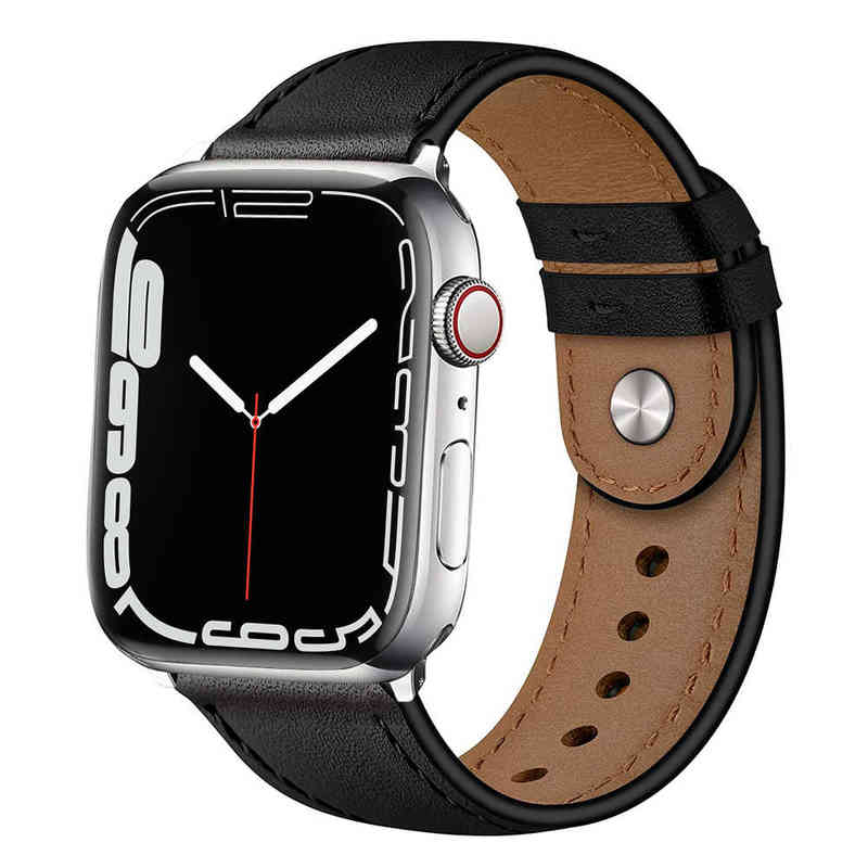 Leather Bracelet for Apple Watch Band 45mm 41mm 44mm 40mm 42mm 38mm wristband correa Strap iWatch Series 7 6 5 4 3 2 1 SE Bands Y220401
Leather Bracelet for Apple Watch Band 45mm 41mm 44mm 40mm 42mm 38mm wristband correa Strap iWatch Series 7 6 5 4 3 2 1 SE Bands Y220401