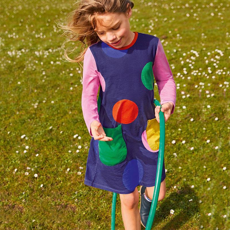 Girl's Dresses Jumping Meters Arrival Pockets Princess Girls Dots Print Cotton Baby Clothes Autumn Spring Fashion Kids CostumeGirl's Girl'sG, T1112
Girl's Dresses Jumping Meters Arrival Pockets Princess Girls Dots Print Cotton Baby Clothes Autumn Spring Fashion Kids CostumeGirl's Girl'sG, T1112