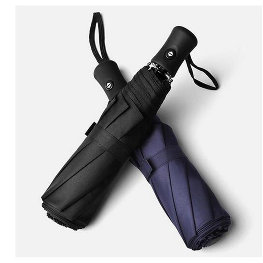 Automatic Umbrella Rain Women Men Classic Business Three Folding Umbrellas Brand 8 Ribs Windproof Black Golf Umbrella Parasol203H, Customize
Automatic Umbrella Rain Women Men Classic Business Three Folding Umbrellas Brand 8 Ribs Windproof Black Golf Umbrella Parasol203H, Customize