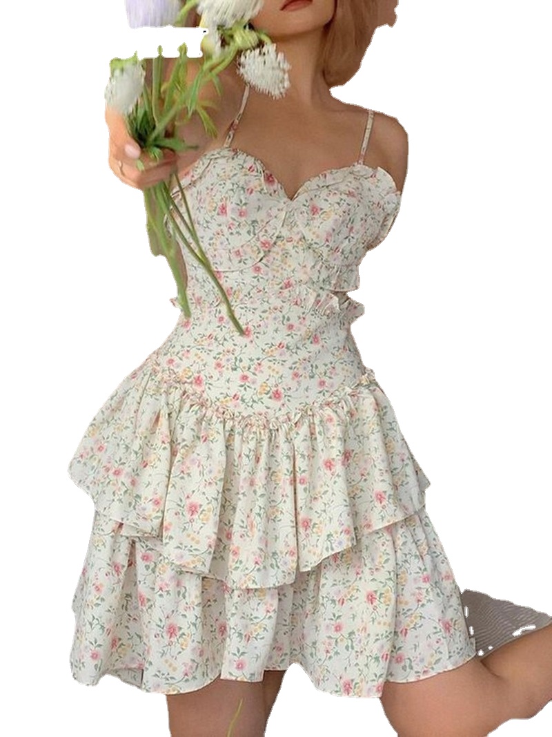 IAMHOTTY Prairie Chic Floral Print Mini Dress Cascading Ruffle A-line Sleeveless Dresses Holiday Party Aesthetic Outfit Boho Y2K
IAMHOTTY Prairie Chic Floral Print Mini Dress Cascading Ruffle A-line Sleeveless Dresses Holiday Party Aesthetic Outfit Boho Y2K