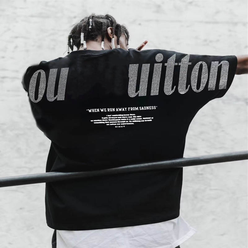 22ss Fashion Men' and women' T shirt lovers short sleeve designer makes high quality sportswear Street clothes, Gradient
22ss Fashion Men' and women' T shirt lovers short sleeve designer makes high quality sportswear Street clothes, Gradient