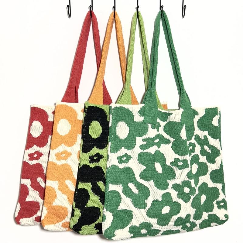 Cosmetic Bags & Cases Fashion Large Capacity Tote Bag Flower Shoulder Knitted Handbag Beach For Birthday PartyCosmetic, Green
Cosmetic Bags & Cases Fashion Large Capacity Tote Bag Flower Shoulder Knitted Handbag Beach For Birthday PartyCosmetic, Green