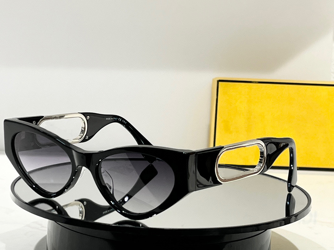 

Sunglasses For Men and Women Summer Cat Eye FOL.029 Style Anti-Ultraviolet Retro Plate Plank Special Full Frame Eyeglasses Random Box