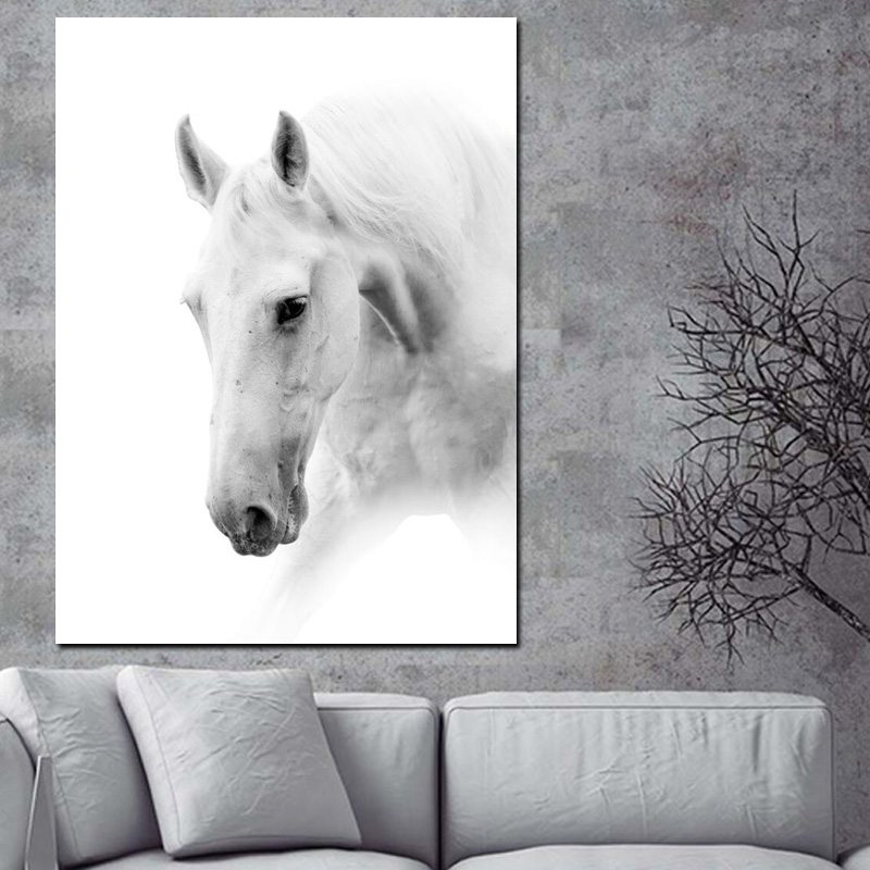 HD Print Artistic Animals Art White Horse Oil Painting on Canvas Poster Modern Wall Picture For Living Room Cuadros Decorative
HD Print Artistic Animals Art White Horse Oil Painting on Canvas Poster Modern Wall Picture For Living Room Cuadros Decorative