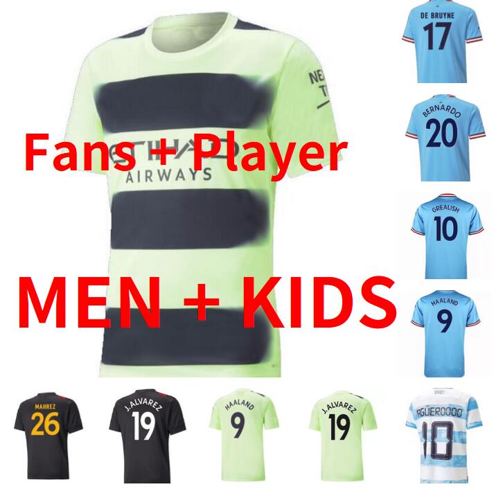 FANS PLAYER ManCNEstER HAALAND SOCCER JERSEYS DE BRUYNE FODEN 22 23 GREALISH City MANS CITIES MAHREZ RODRIGO ALVAREZ 2022 2023 football shirts uniform Men Kids kit, Home player version+patch 
FANS PLAYER ManCNEstER HAALAND SOCCER JERSEYS DE BRUYNE FODEN 22 23 GREALISH City MANS CITIES MAHREZ RODRIGO ALVAREZ 2022 2023 football shirts uniform Men Kids kit, Home player version+patch