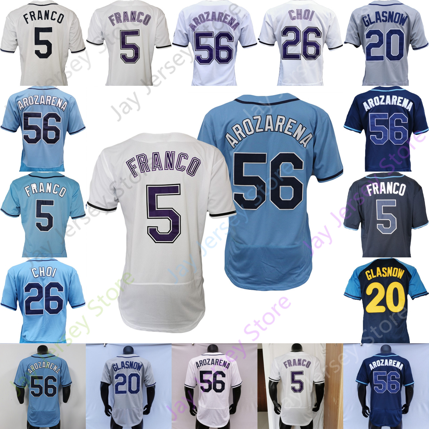 Wander Franco Jersey Randy Arozarena Ji-man Choi Meadows Kluber Zunino Lowe Peralta McClanahan Mejia Aranda Diaz Mastrobuoni Paredes Walls Margot Ramirez Siri, Fan's versions white
Wander Franco Jersey Randy Arozarena Ji-man Choi Meadows Kluber Zunino Lowe Peralta McClanahan Mejia Aranda Diaz Mastrobuoni Paredes Walls Margot Ramirez Siri, Fan's versions white
