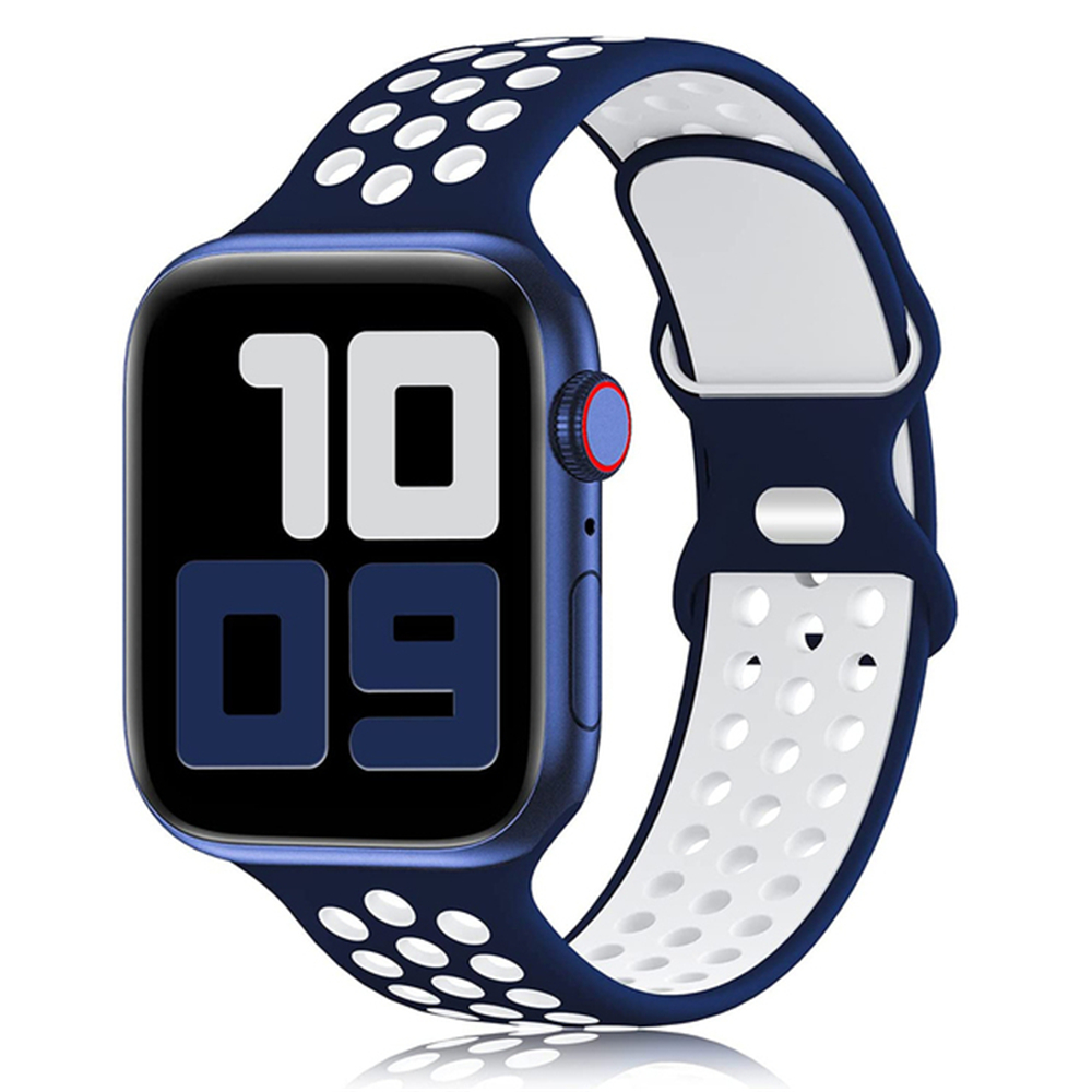 Soft Silicone Bracelet Correa Strap Apple Watch Series 2 3 42mm 38mm Rubber Band for iWatch 7 6 5 SE 41MM 45MM 40MMM 44MM free shipping