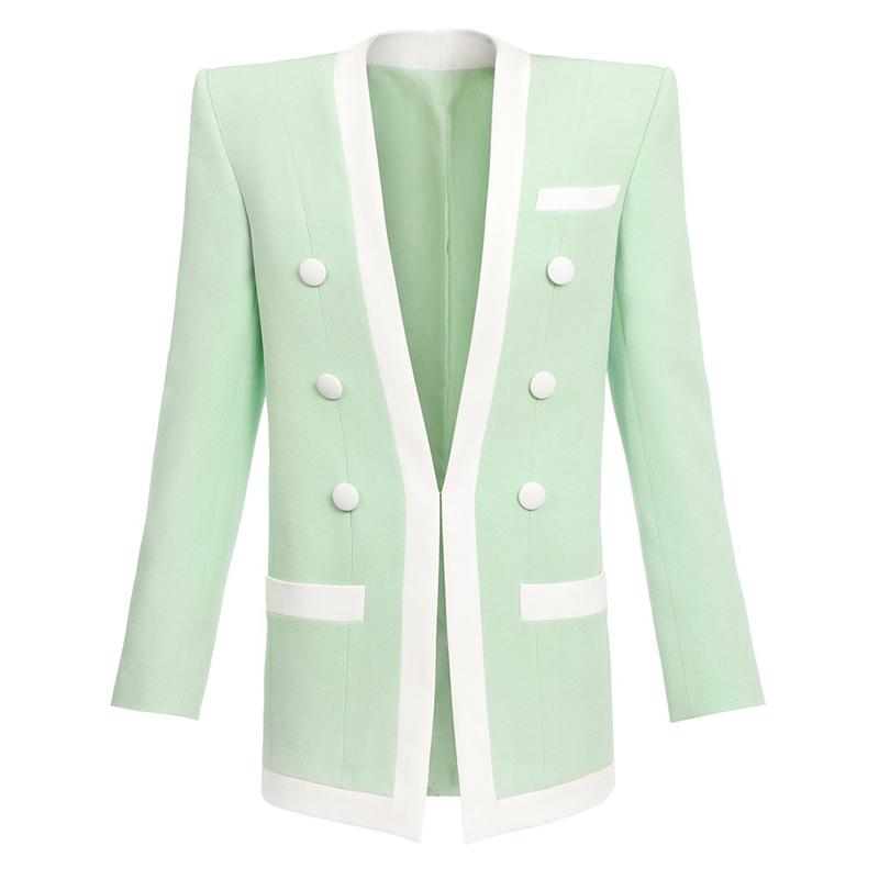 Women' Suits & Blazers STREET Runway 2022 Est Designer Jacket Women' Double Breasted Color Block BlazerWomen, Pink
Women' Suits & Blazers STREET Runway 2022 Est Designer Jacket Women' Double Breasted Color Block BlazerWomen, Pink