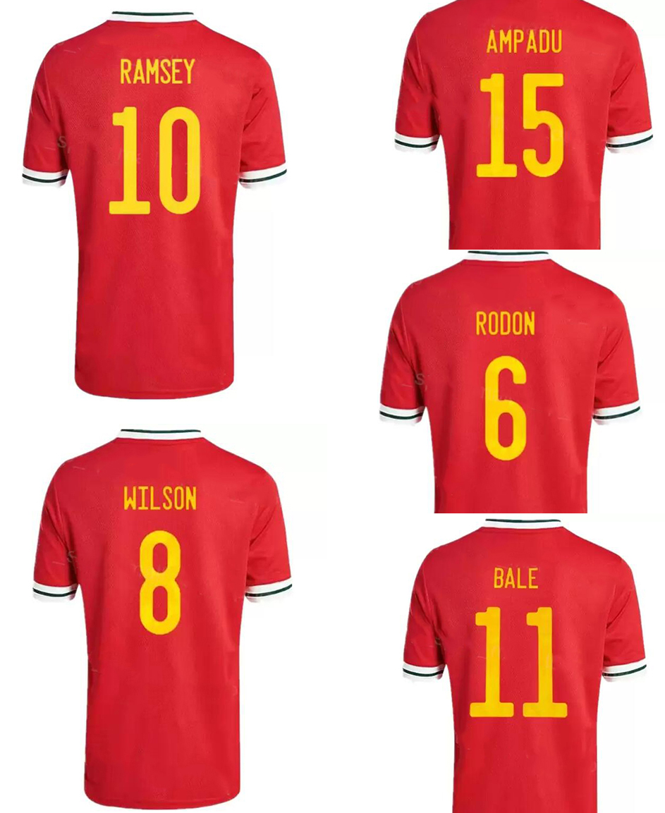 Customized 22-23 Wales home 10 RAMSEY Thai Quality Soccer Jerseys 11 BALE 8 WILSON 7 ALLEN 15 AMPADU 6 RODON yakuda local online store Dropshipping Accepted sportswear, 22-23 home
Customized 22-23 Wales home 10 RAMSEY Thai Quality Soccer Jerseys 11 BALE 8 WILSON 7 ALLEN 15 AMPADU 6 RODON yakuda local online store Dropshipping Accepted sportswear, 22-23 home