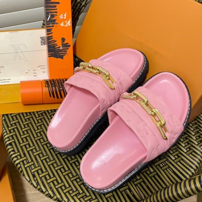 Women Brand Sandals New Chain Velcro Slippers Bathroom Shoes Fashion Beach Shoes, Pink
Women Brand Sandals New Chain Velcro Slippers Bathroom Shoes Fashion Beach Shoes, Pink