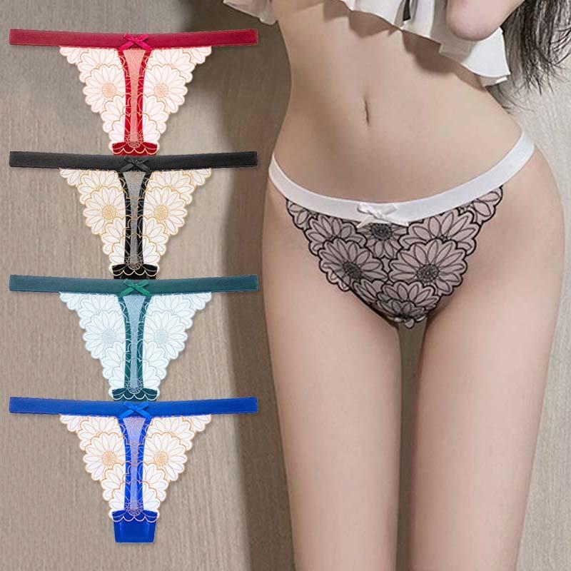 Women's Panties Summer Women'S Thong Ultra-Thin Textured Jacquard Breathable Mesh Low Waist Seamless Sexy 2022, 02
Women's Panties Summer Women'S Thong Ultra-Thin Textured Jacquard Breathable Mesh Low Waist Seamless Sexy 2022, 02