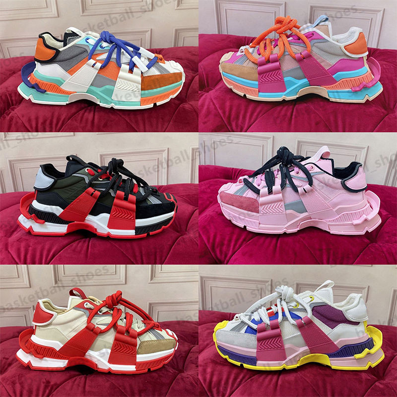 2023 Designer Retro Platform Casual Shoes Airmaster Patch Work White Black Pink Sneakers Outdoor Running Shoes Size 35-45 With Box, Colour 3
2023 Designer Retro Platform Casual Shoes Airmaster Patch Work White Black Pink Sneakers Outdoor Running Shoes Size 35-45 With Box, Colour 3