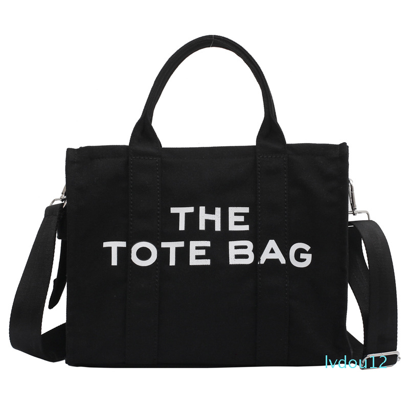 Women Handbag Large Canvas Tote Shoulder Bag Cloth Shopper Letter Printing Crossbody bags, Black
Women Handbag Large Canvas Tote Shoulder Bag Cloth Shopper Letter Printing Crossbody bags, Black