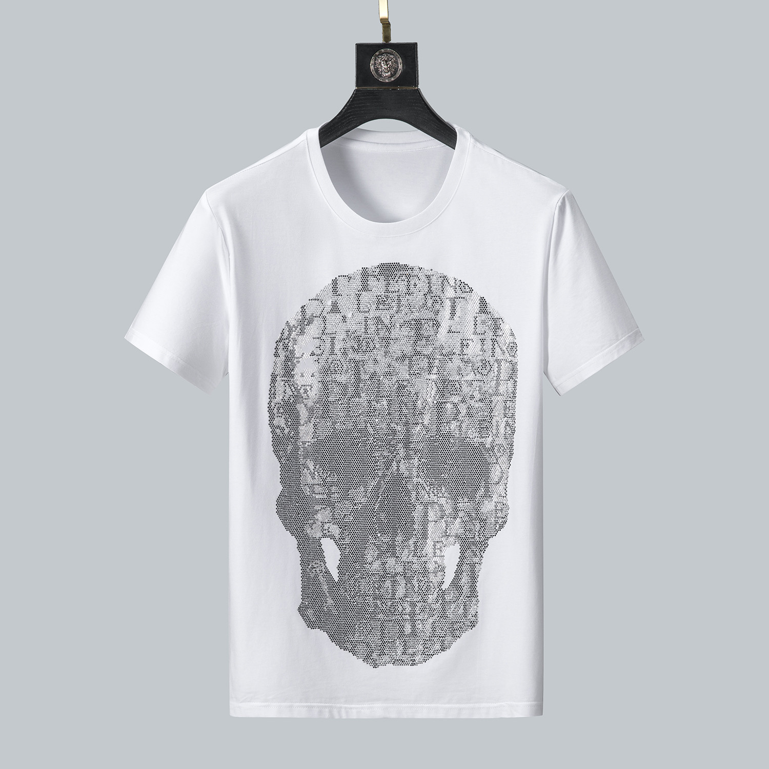 Designer Mens PP Skull Diamond t shirts Short sleeve Brand Spring and Summer high O-Neck Quality Skulls TShirt tees phillip plain p88134, White
Designer Mens PP Skull Diamond t shirts Short sleeve Brand Spring and Summer high O-Neck Quality Skulls TShirt tees phillip plain p88134, White