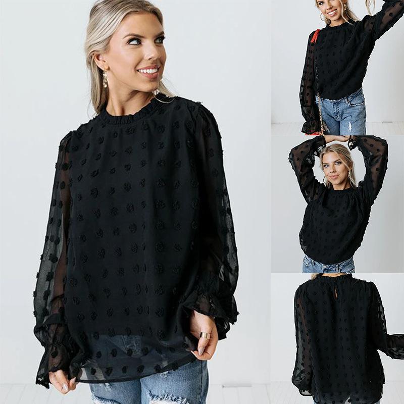 Women' Blouses & Shirts Women Blouse Shirt Long Sleeve Female Spring Summmer Sweet Girlish Style Chiffon Ladies, White
Women' Blouses & Shirts Women Blouse Shirt Long Sleeve Female Spring Summmer Sweet Girlish Style Chiffon Ladies, White