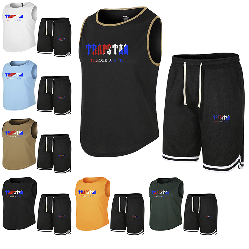 Designer trapstar Men's Tracksuits Ladies Couple Short Sleeve Summer Quick Dry Sports Basketball Vest Clothing Shorts Factory Outlet, Supplement (not shipped separately)
Designer trapstar Men's Tracksuits Ladies Couple Short Sleeve Summer Quick Dry Sports Basketball Vest Clothing Shorts Factory Outlet, Supplement (not shipped separately)
