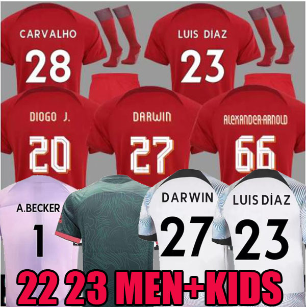 22 23 season home away 3rd RED soccer jerseys Carvalho 2022 2023 Mohamed Diogo Luis DIaz football shirts men kids kits uniform Fabio Alexander Arnold Alisson DARWIN, 22/23 home
22 23 season home away 3rd RED soccer jerseys Carvalho 2022 2023 Mohamed Diogo Luis DIaz football shirts men kids kits uniform Fabio Alexander Arnold Alisson DARWIN, 22/23 home