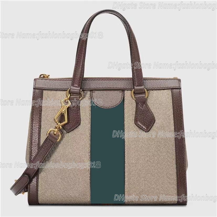 Womens Designer Handbag Ophidia 547551 Tote Shoulder Bag Vintage Luxurys Dark Coffee Leather Canvas with Red Green Stripes Handle Bags classic CrossBody
Womens Designer Handbag Ophidia 547551 Tote Shoulder Bag Vintage Luxurys Dark Coffee Leather Canvas with Red Green Stripes Handle Bags classic CrossBody