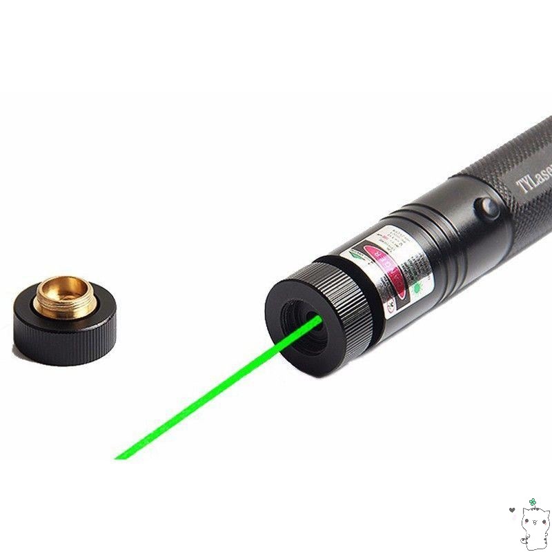 Laser Pointers 303 Green Pen 532nm Adjustable Focus & And Battery Charger EU US VC081 0.5W SYSR With Box Package